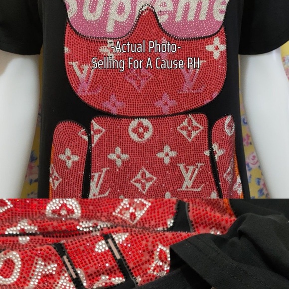 Louis Vuitton and Supreme logo tunic S White/Red - Picture 8 of 8